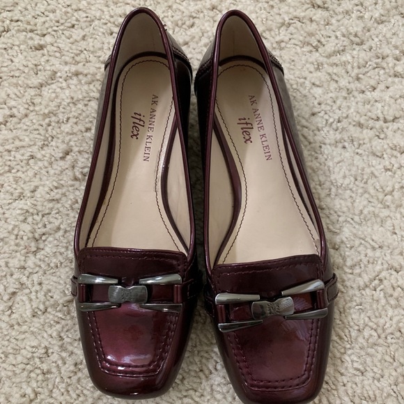 “ANNE KLEIN” 💕 IFlex, Dark maroon mule/loafer - Picture 5 of 8